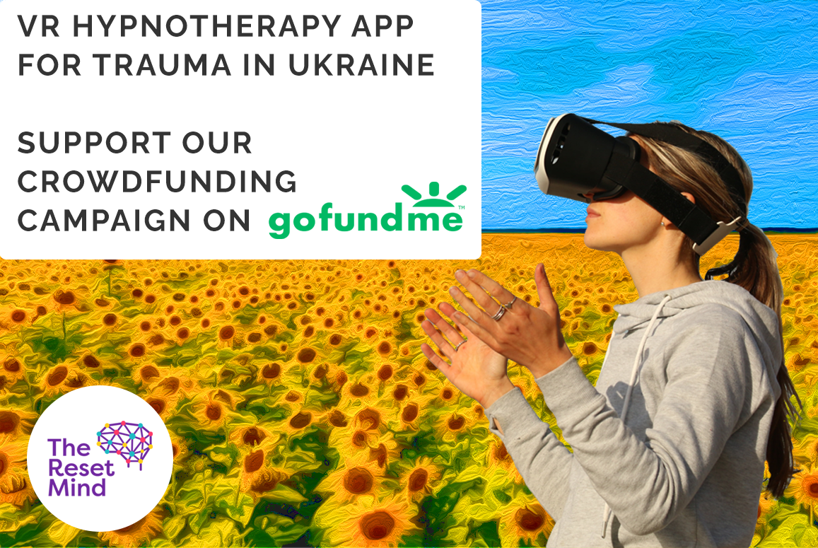 VR HYPNOTHERAPY RESET MIN Campaign Card Van Gogh